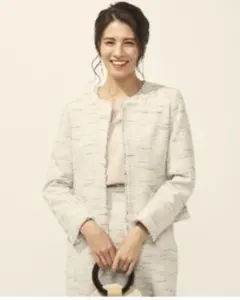 マットスラブツイードジャケット　コラージュガリャルダガランテ