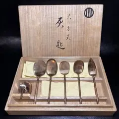 マドラー スプーン silver 刻印 銀製 銀食器 シルバー アンティーク