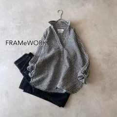 【2018SS】FRAMeWORK ギンガムブラウス FRAMeWORK（フレームワーク）の「ギンガムブラウス◇（シャツ/ブラウス