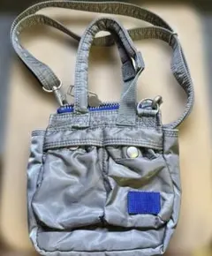 レア　サカイ　ポーター　コラボ　ショルダーバッグ　sacai porter 銀のサムネイル