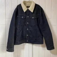 EDWIN CLOTHING SUPPLY ボアGジャン　XLサイズ　ブラック