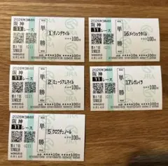 第93回 日本ダービー 単勝馬券 6枚セット 2026年 東京競馬場 - メルカリ