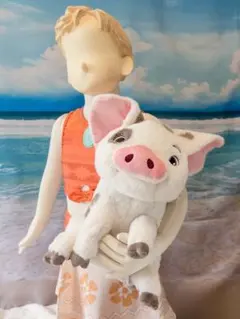 新品超激レア‼︎ ハワイアウラニ限定 ディズニーモアナ ぬいぐるみプア
