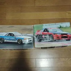 ニチモ 1/24 セリカ1600GTグレードワークス＆ギャランGTOレーシング