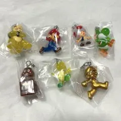 【未開封⭐️】スーパーマリオ セミコンプ めじるしアクセサリー ガチャ マリオ