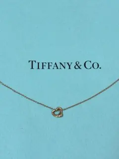 オープンハート ネックレス