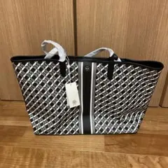 Tory Burch トートバッグ　GEO LOGO TOTE BLACK 新品