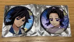 鬼滅の刃 ジャンプフェスタ ホログラムランダム缶バッジ 冨岡義勇　胡蝶しのぶ