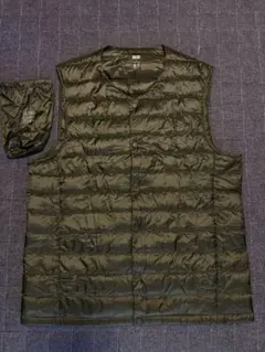 L*E様 ユニクロ　ウルトラライトダウンコンパクトベスト ノーカラーダウンベスト