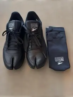 Maison Margiela Reebokコラボ　ブラックスニーカー