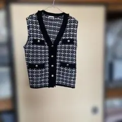 GU ツイードベスト