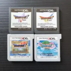 動作確認 ドラゴンクエストⅣ Ⅴ Ⅵ Ⅶ4本セット - メルカリ