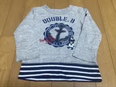 DOUBLE.B 長袖Tシャツ