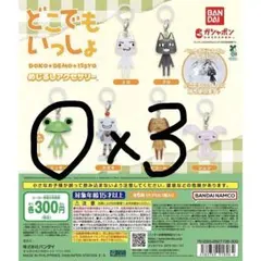 どこでもいっしょ　めじるしアクセサリー　リッキー3セット