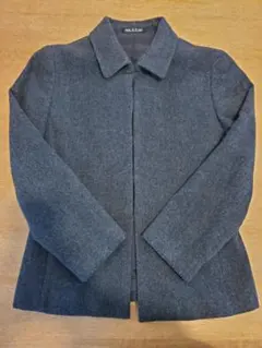 コムサ・デ・モード　コムサデモード　ダークグレー　ジャケット　コート　ビーズ