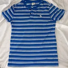 00s Abercrombie Henley Border s\s Tee
