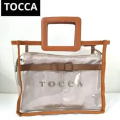TOCCA トッカ PVCバッグ ビニールトート リボン クリアバッグのサムネイル