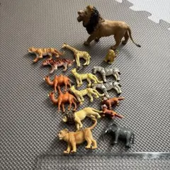 動物フィギュアセット 15体 プラスチック製