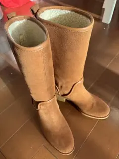 COACH ブラウン ムートンブーツ