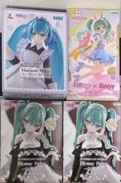 初音ミク ぬーどるストッパー フィギュア 4点