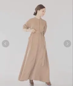 田中亜希子×STUDIOUS ロングワンピース