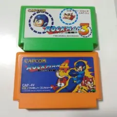 《レトロ》FC⭐ロックマン3・4