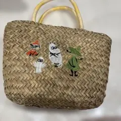 MOOMIN 刺繍かごバッグ