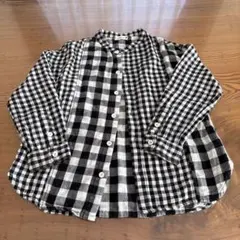 branshes チェック柄長袖シャツ 130cm