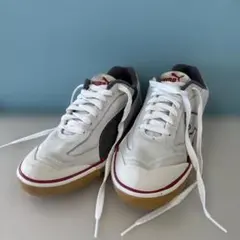 Puma スニーカー ホワイト グレー レッド