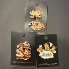 ディズニー ピンバッジ 東京ディズニーリゾート お正月 ブレイジングリズム