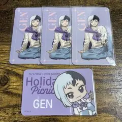 ドクターストーン あさぎりゲン 硬質カード ミクガ ミックスガーデン