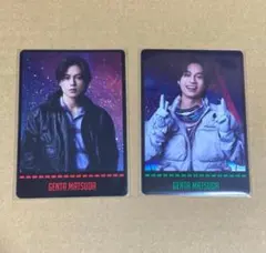 Travis Japan 松田元太 's travelers特典トレカ2枚セット