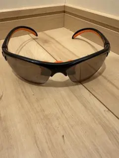 スポーツサングラス ブラック/オレンジ a124
