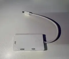 Mini DisplayPort →DVI / HDMI / VGA変換アダプタ