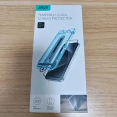 ESR iPhone15 iPhone16 用ガラスフィルム3枚セット