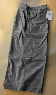 15号　新品　Leilian チェック柄 カジュアルパンツ y27