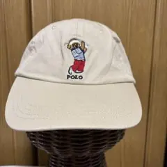 t*i様 Polo Ralph Lauren ゴルフベア キャップ ベージュ