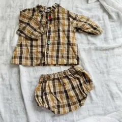 PAIR MANON チェックシャツ&ショートパンツセット