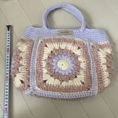 Cuddly 編み物トートバッグ