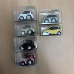MITSUBISHI ミニカー6個セットCOLT、GRANDIS、Toppo