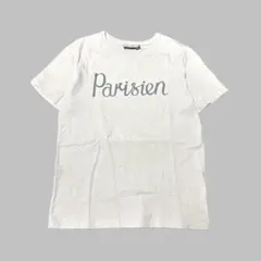 MAISON KITSUNÉ パリジャン プリント Tシャツ ホワイト