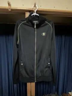 DRESS CAMP ブラック ジップアップジャケットジャージ