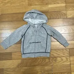 COMME CA DU MODE キッズ パーカー グレー