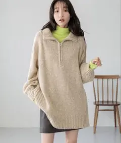 【LOWRYSFARM】ニットワンピース