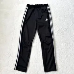 アディダス/L/黒/トラックパンツ/スリーストライプス/ジャージパンツ/スポーツ