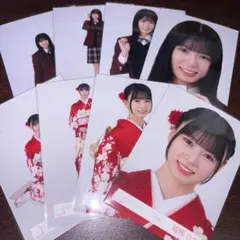 稲熊ひな 櫻坂46 2026年 振袖 スタイリング制服 生写真 8種コンプ