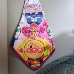 アンパンマン ループ付きハンドタオル 抗菌加工