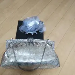 ビーズバック  コサージュ