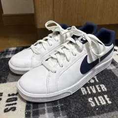 Nike ホワイト ネイビー スニーカー ナイキ コートロイヤル 27cm
