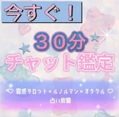 (今すぐ) 霊感タロット ♡ 30分チャット鑑定 占い放題 ♡